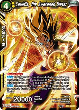 Caulifla, the Awakened Sister BT7-083 card from Assault of the Saiyans