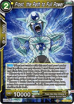 Frost, the Path to Full Power BT7-087 card from Assault of the Saiyans