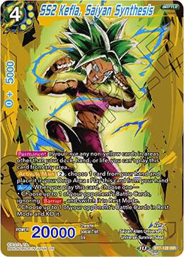SS2 Kefla, Saiyan Synthesis BT7-128 card from Assault of the Saiyans