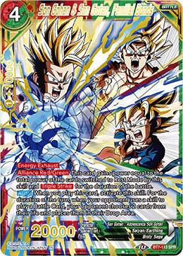 Son Gohan & Son Goten, Familial Bonds (SPR) BT7-113 card from Assault of the Saiyans