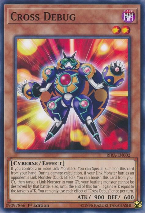 Cross Debug RIRA-EN002 card from Rising Rampage