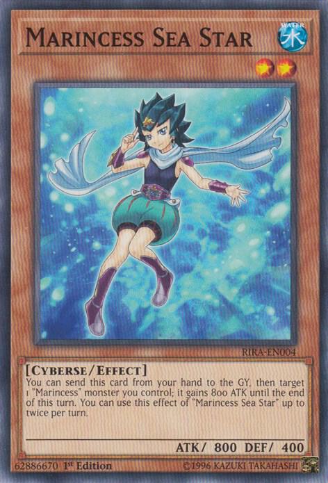 Marincess Sea Star RIRA-EN004 card from Rising Rampage
