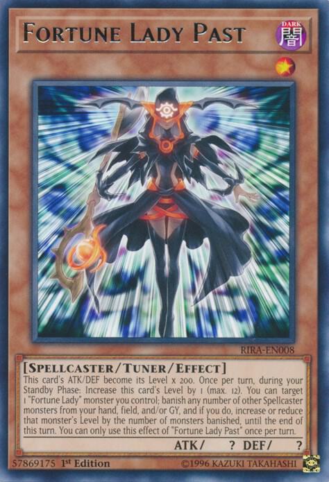 Fortune Lady Past RIRA-EN008 card from Rising Rampage