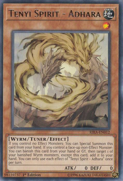 Tenyi Spirit - Adhara RIRA-EN012 card from Rising Rampage