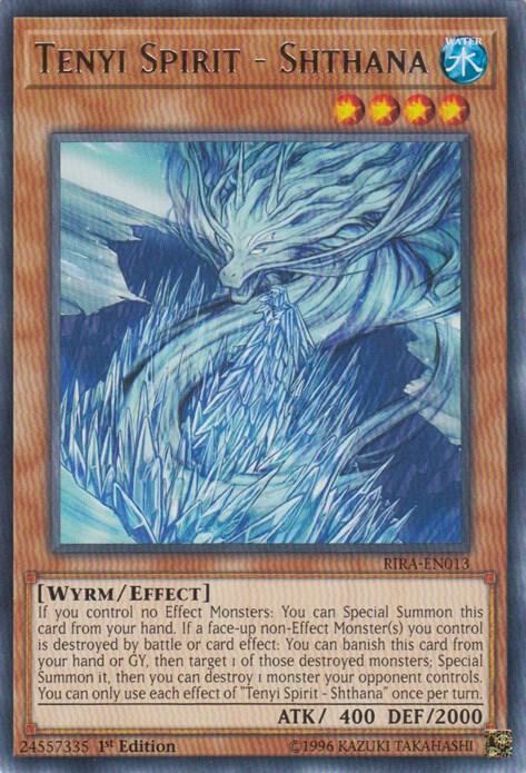 Tenyi Spirit - Shthana RIRA-EN013 card from Rising Rampage