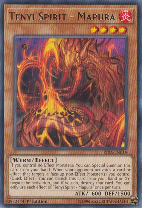 Tenyi Spirit - Mapura RIRA-EN014 card from Rising Rampage