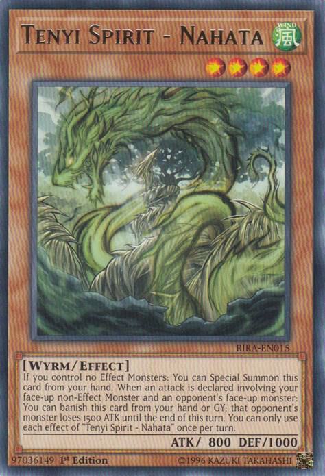 Tenyi Spirit - Nahata RIRA-EN015 card from Rising Rampage
