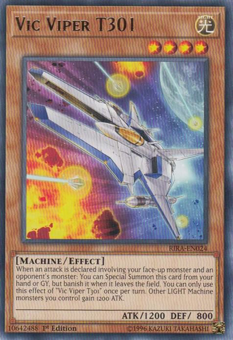Vic Viper T301 RIRA-EN024 card from Rising Rampage