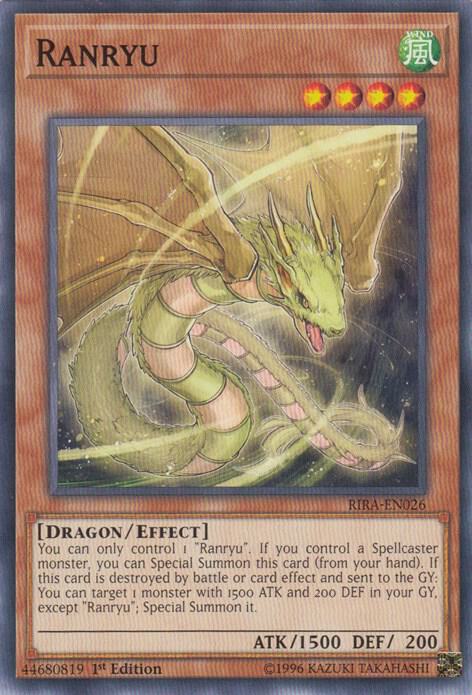 Ranryu RIRA-EN026 card from Rising Rampage