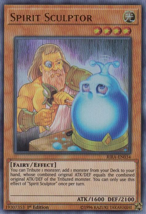 Spirit Sculptor RIRA-EN034 card from Rising Rampage