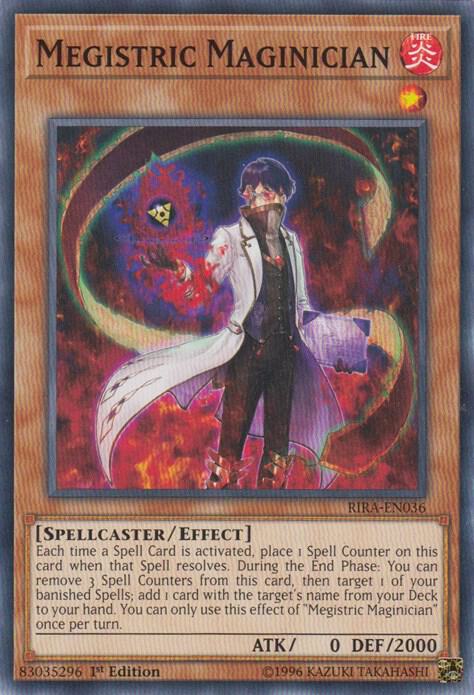Megistric Maginician RIRA-EN036 card from Rising Rampage