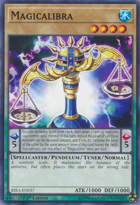 Magicalibra RIRA-EN037 card from Rising Rampage
