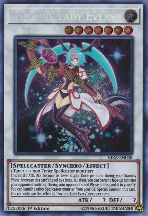 Fortune Lady Every RIRA-EN038 card from Rising Rampage