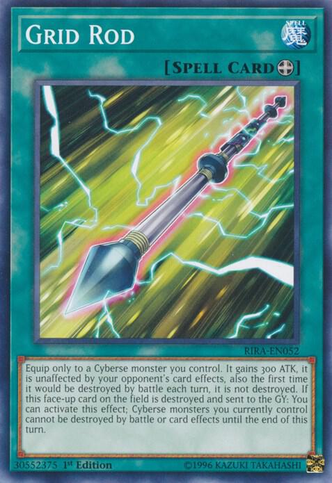 Grid Rod RIRA-EN052 card from Rising Rampage
