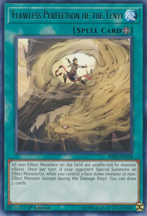 Flawless Perfection of the Tenyi RIRA-EN058 card from Rising Rampage