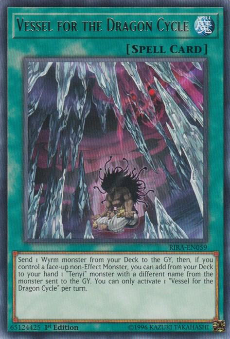Vessel for the Dragon Cycle RIRA-EN059 card from Rising Rampage