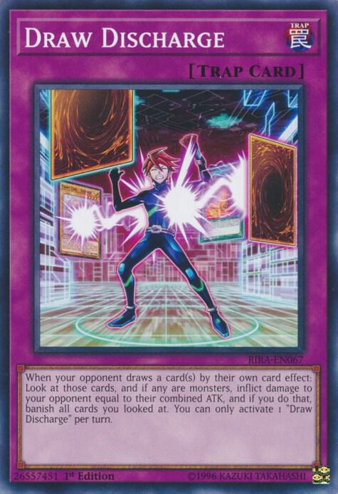 Draw Discharge RIRA-EN067 card from Rising Rampage