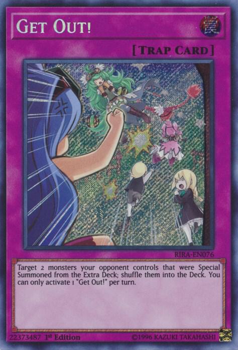 Get Out! RIRA-EN076 card from Rising Rampage