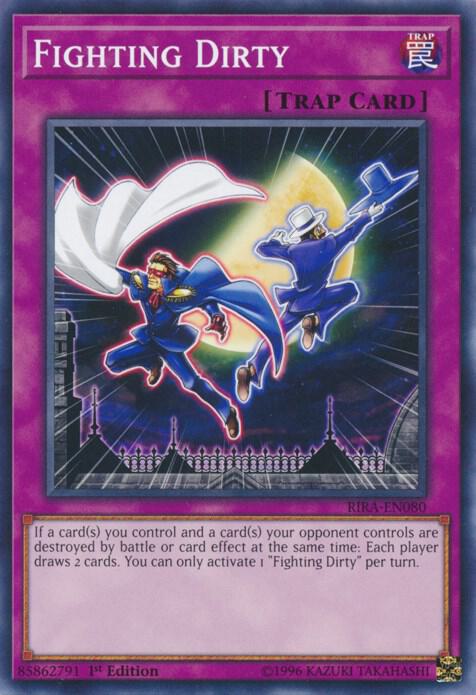 Fighting Dirty RIRA-EN080 card from Rising Rampage