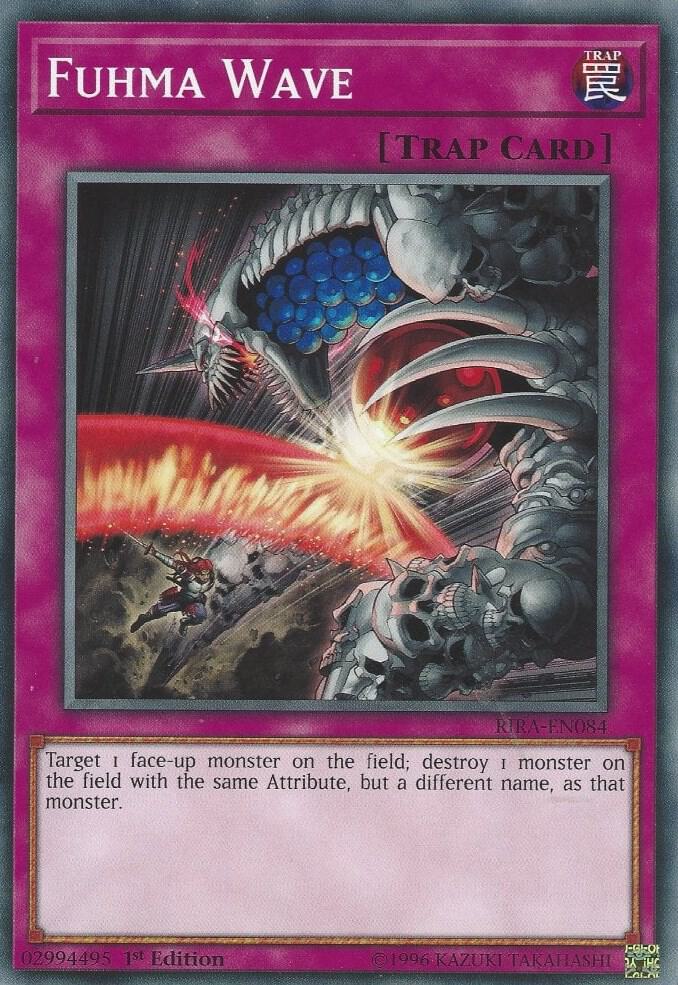 Fuhma Wave RIRA-EN084 card from Rising Rampage
