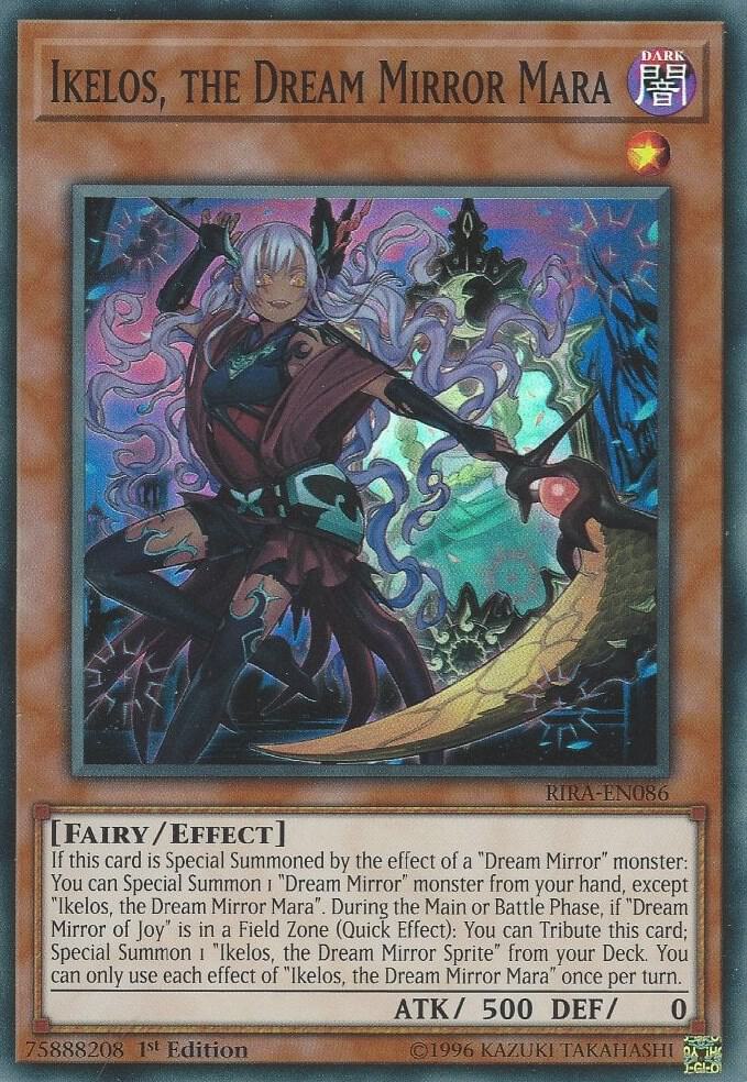 Ikelos, the Dream Mirror Mara RIRA-EN086 card from Rising Rampage