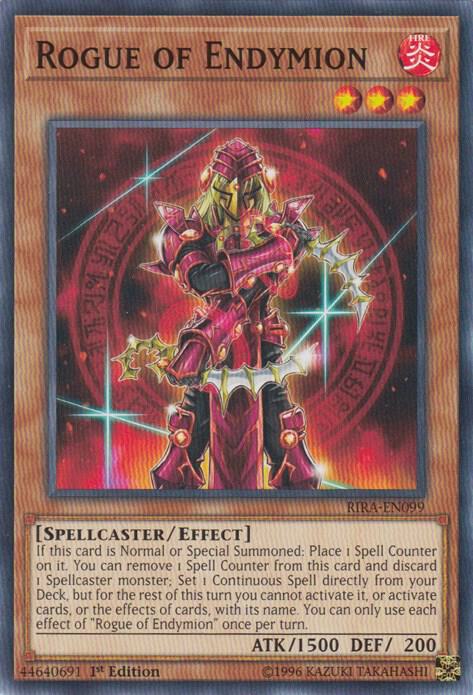 Rogue of Endymion RIRA-EN099 card from Rising Rampage