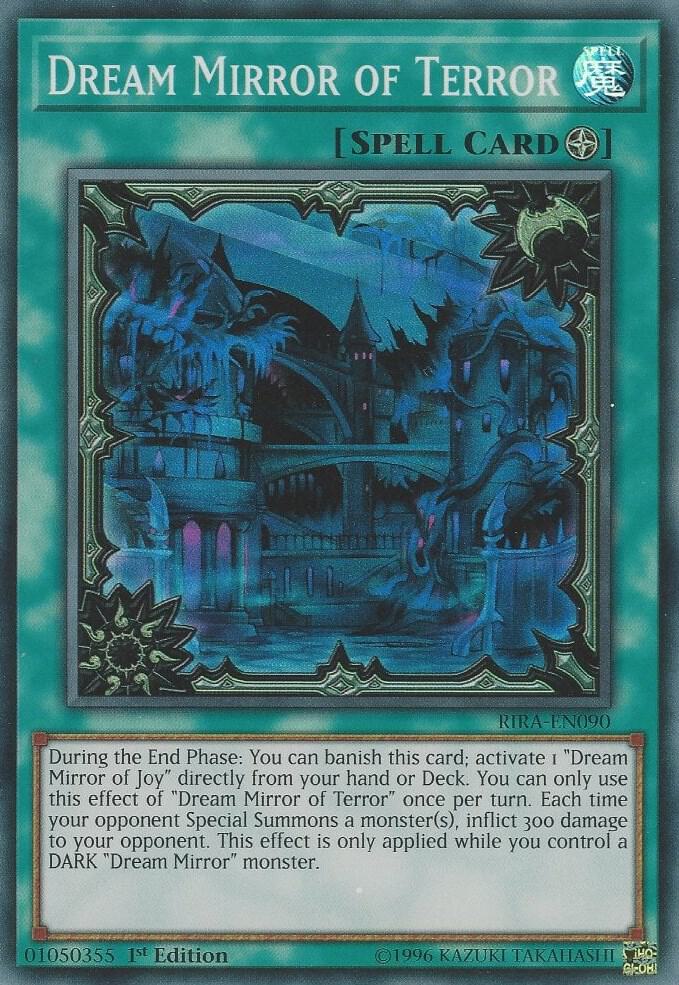 Dream Mirror of Terror RIRA-EN090 card from Rising Rampage