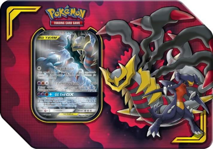 Power Partnership Tin [Garchomp & Giratina GX] card from SM - Unified Minds