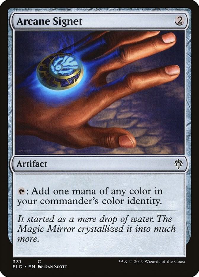Arcane Signet 331 card from Throne of Eldraine