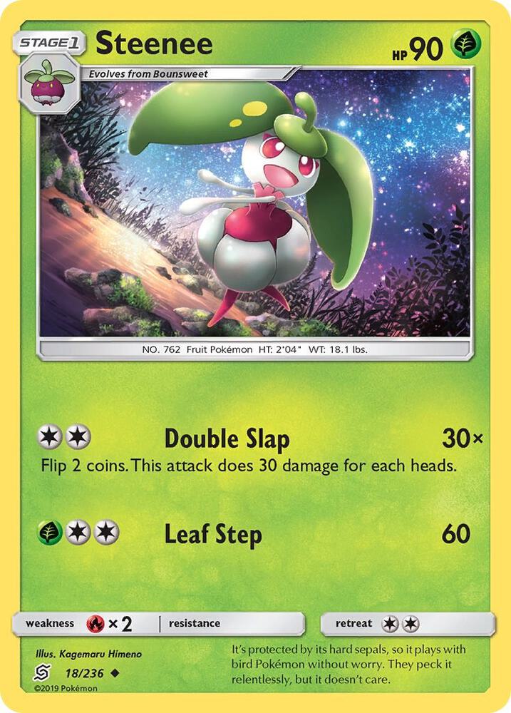 Steenee 18/236 card from SM - Unified Minds