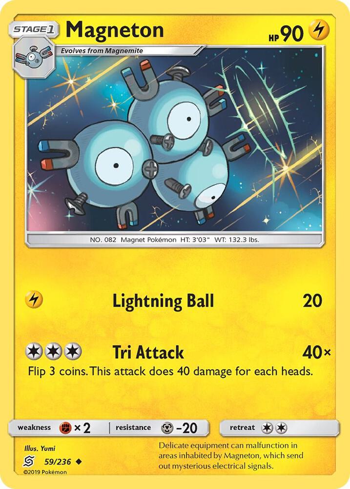 Magneton 59/236 card from SM - Unified Minds