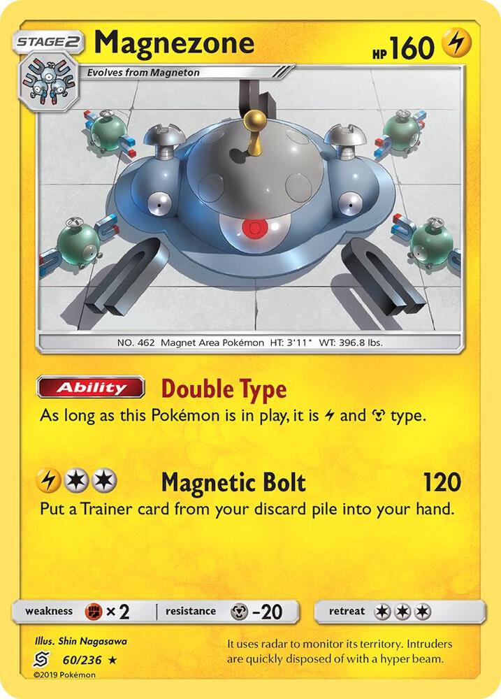 Magnezone 60/236 card from SM - Unified Minds