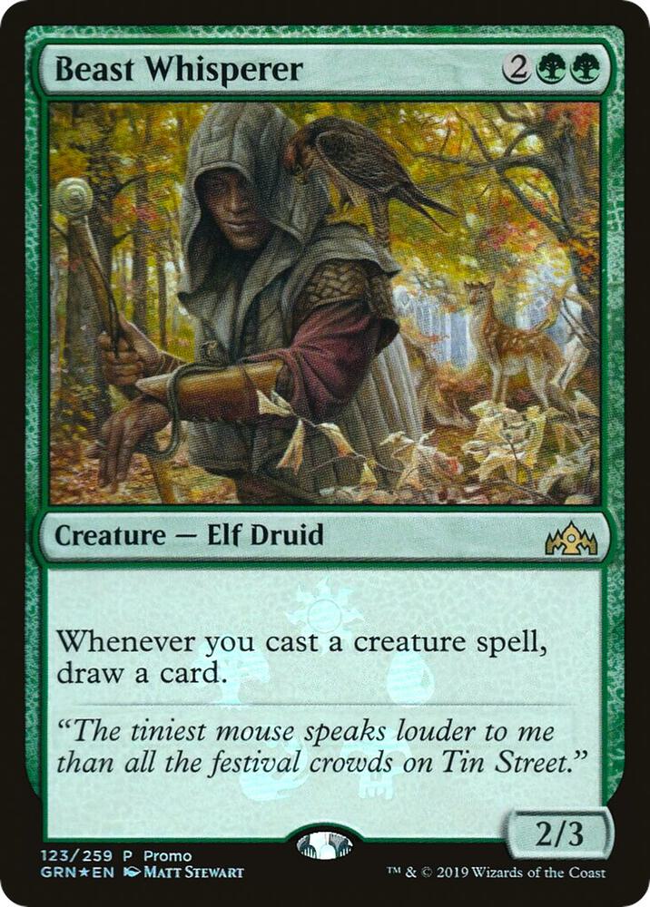 Beast Whisperer 123 card from Media Promos
