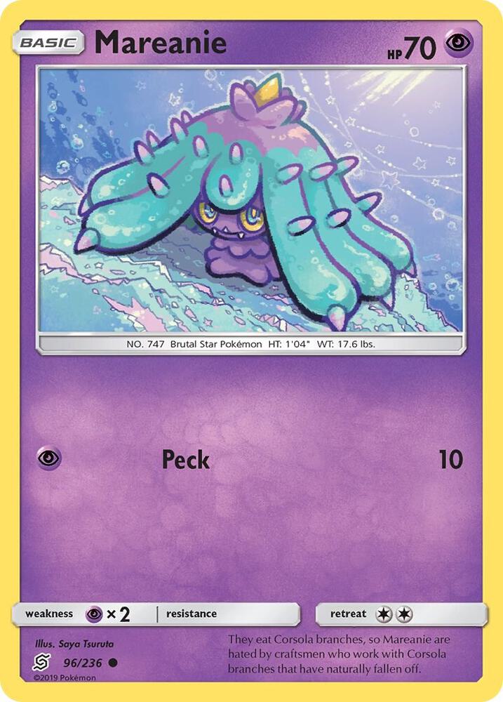 Mareanie 96/236 card from SM - Unified Minds