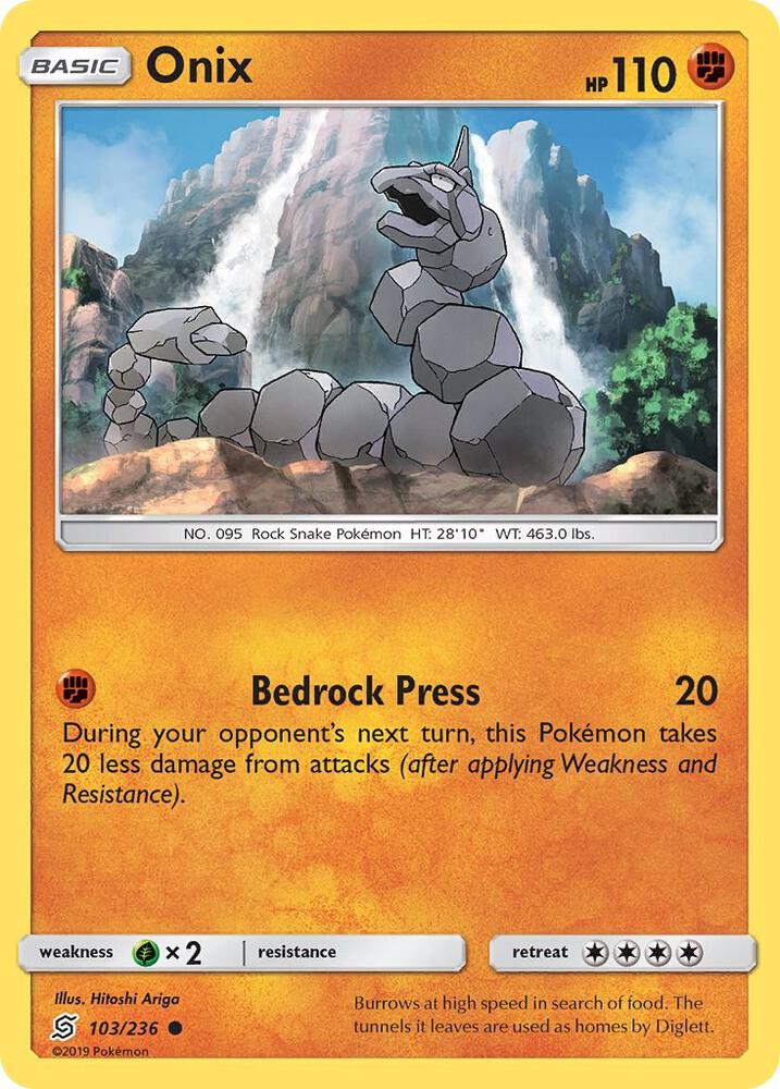 Onix 103/236 card from SM - Unified Minds