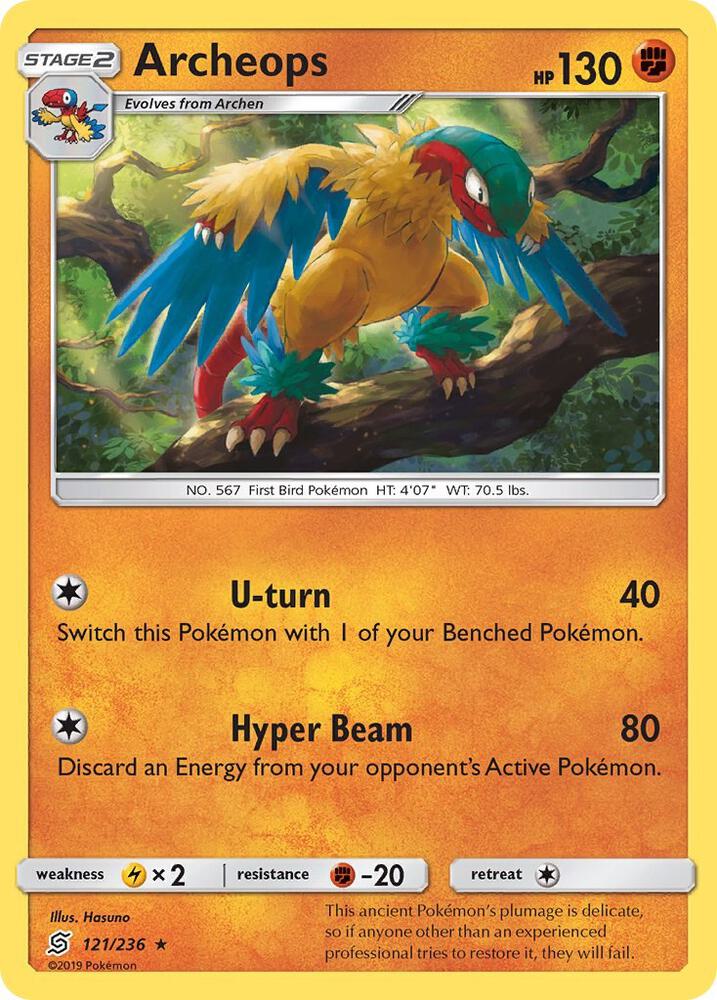 Archeops 121/236 card from SM - Unified Minds