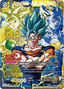 Power of Potara - Vegito, Kefla & Zamasu BT7-131 card from Assault of the Saiyans