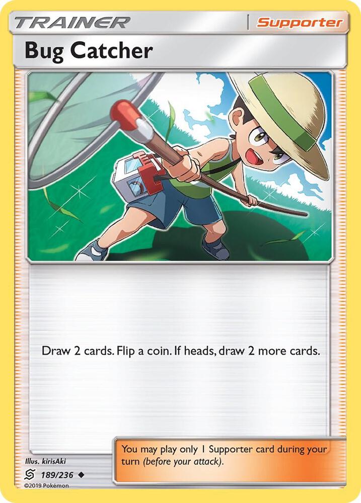 Bug Catcher 189/236 card from SM - Unified Minds