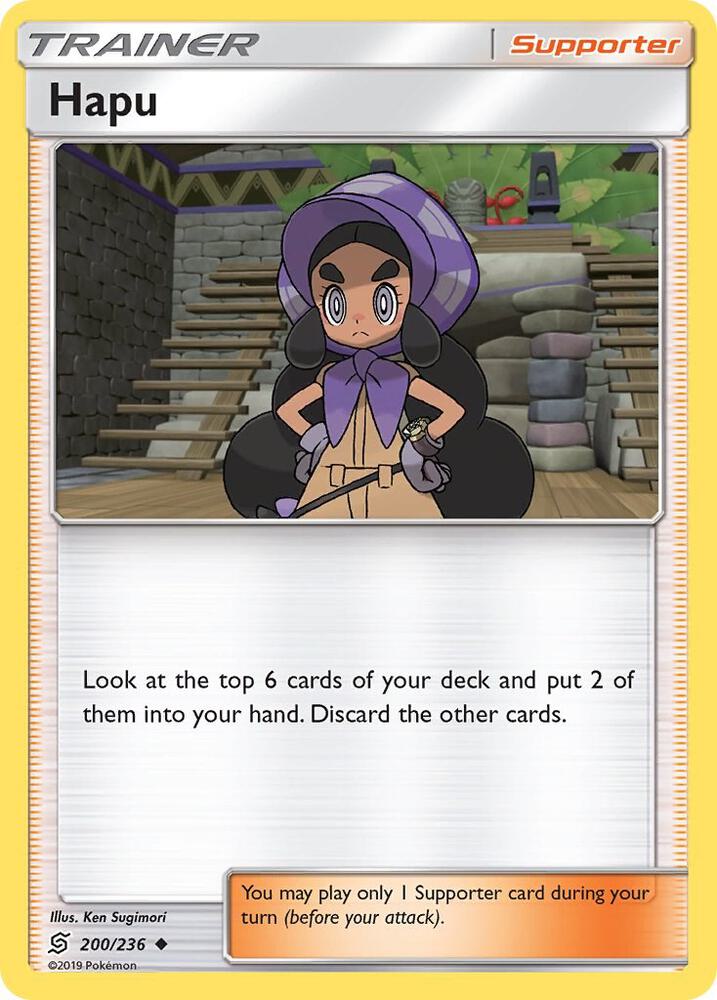 Hapu 200/236 card from SM - Unified Minds
