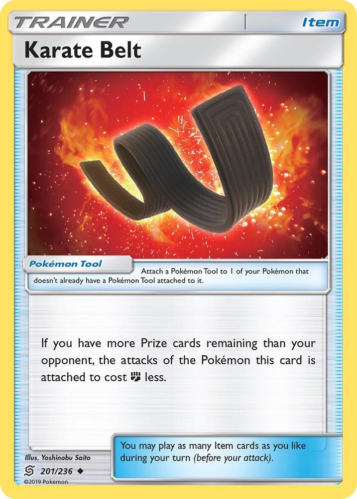 Karate Belt 201/236 card from SM - Unified Minds