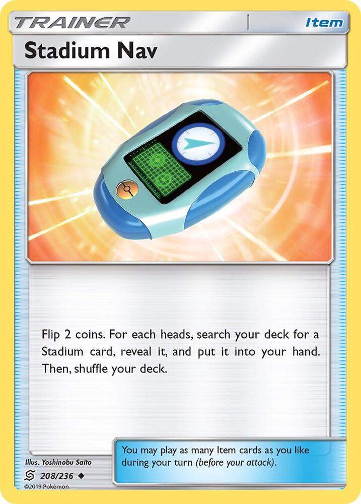 Stadium Nav 208/236 card from SM - Unified Minds