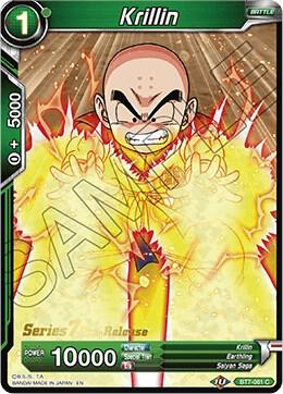 Krillin BT7-061_PR card from Assault of the Saiyans Pre-Release Cards
