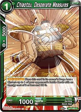 Chiaotzu, Desperate Measures BT7-064_PR card from Assault of the Saiyans Pre-Release Cards