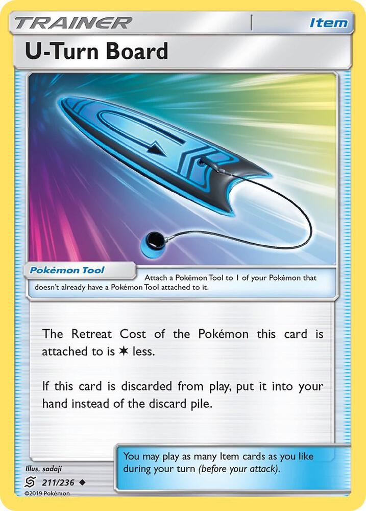 U-Turn Board 211/236 card from SM - Unified Minds