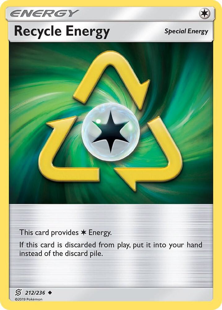 Recycle Energy 212/236 card from SM - Unified Minds