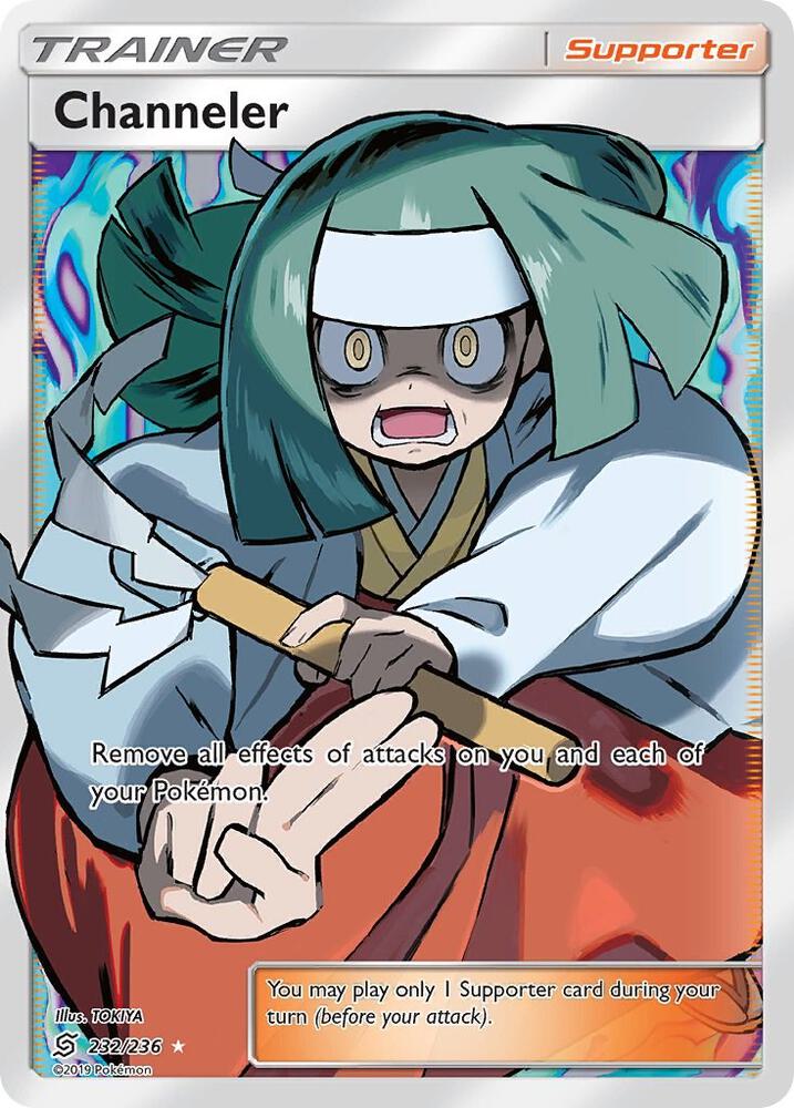 Channeler (Full Art) 232/236 card from SM - Unified Minds