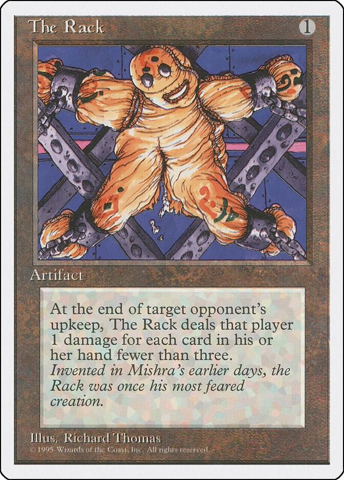 The Rack 370 card from Fourth Edition