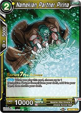 Namekian Partner Pirina BT7-091_PR card from Assault of the Saiyans Pre-Release Cards
