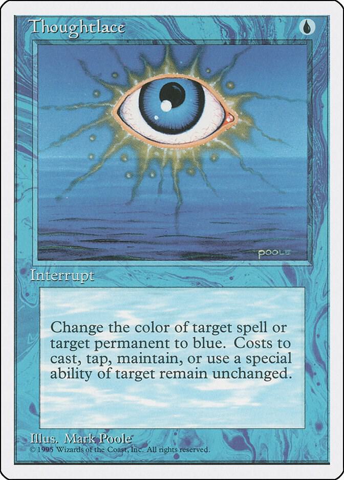 Thoughtlace card from Fourth Edition