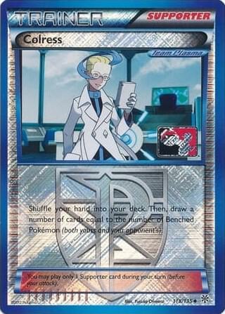 Colress (League Promo) 118/135 card from League & Championship Cards